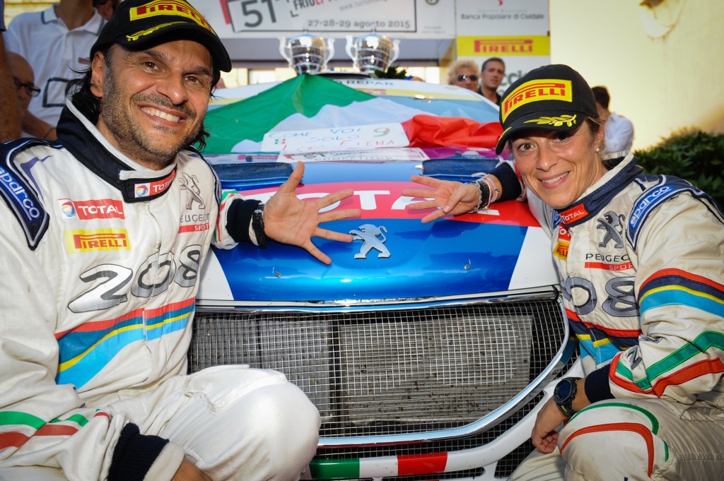 PAOLO ANDREUCCI e ANNA ANDREUSSI, NOVE VOLTE CAMPIONI ITALIANI RALLY