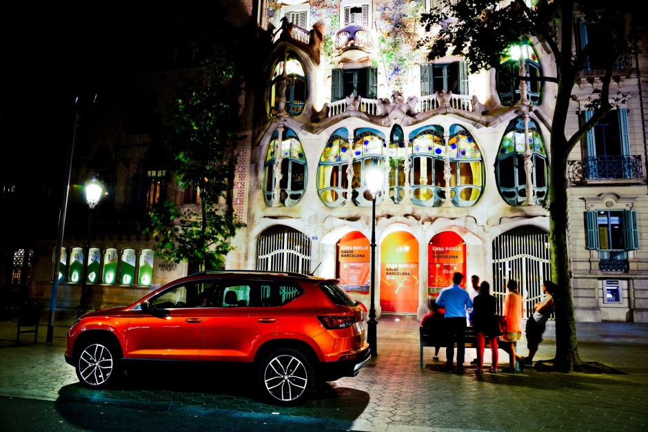 SEAT ATECA "Casa Batllò" - Barcellona, intl media test drive - © lucaromanopix