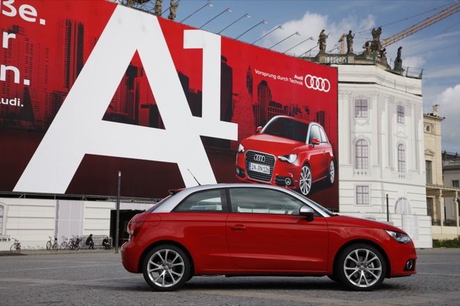 AUDI A1 TEST DRIVE A BERLINO