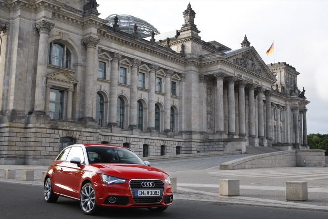AUDI A1 TEST DRIVE A BERLINO AUDI A1 TEST DRIVE A BERLINO