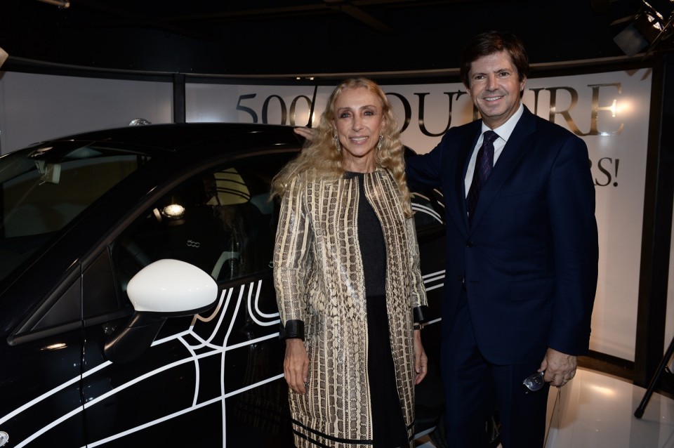 FIAT 500 COUTURE, Franca Sozzani e Olivier Francois