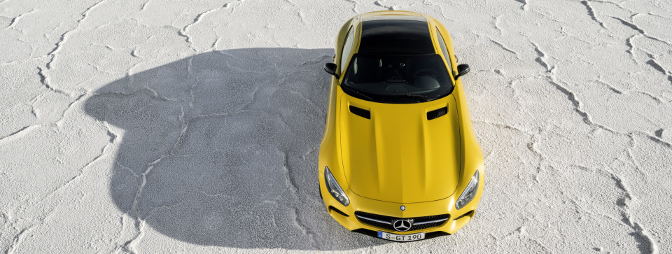 Mercedes-AMG GT (C 190) 2014, exterior: AMG solarbeam; AMG Exterior Night package