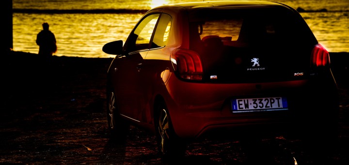 PEUGEOT 108, SUNSET ©lucaromanopix