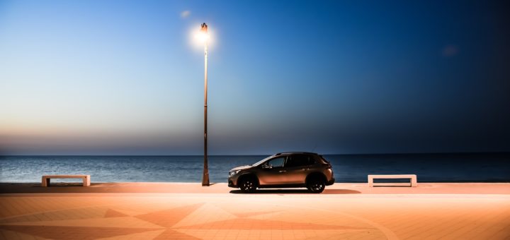 "BORBONICA" - PEUGEOT 2008 BLACK MATT - “Film Calabria UnKnown, tra bizantini e borboni” - pic ©lucaromano