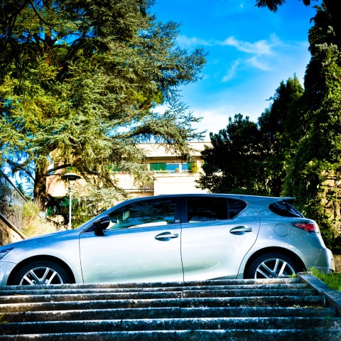 LEXUS CT200Hybrid, SET GARDEN ©lucaromanopix