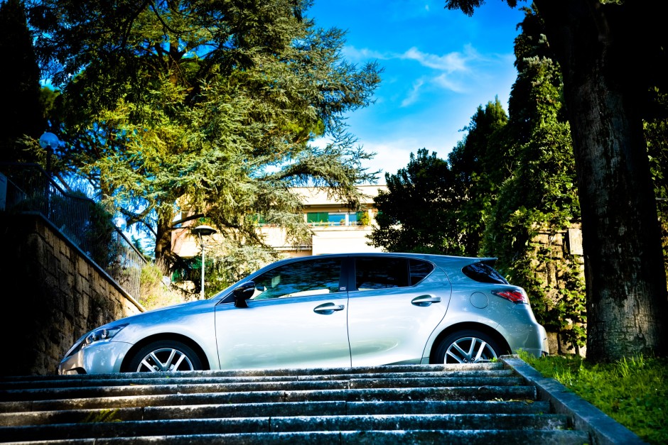 LEXUS CT200Hybrid, SET GARDEN ©lucaromanopix