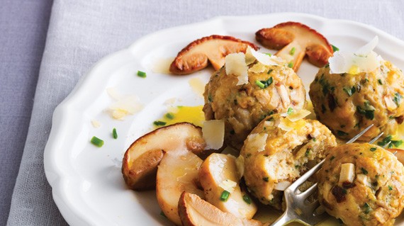 knodel-porcini