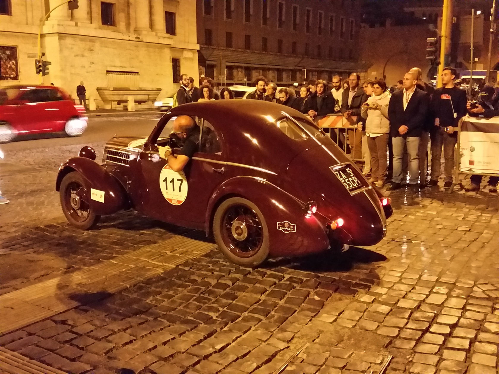 Fiat 508 S Berlinetta Mille Miglia 1936 Adalbero Beribé e Sandro Baldarelli