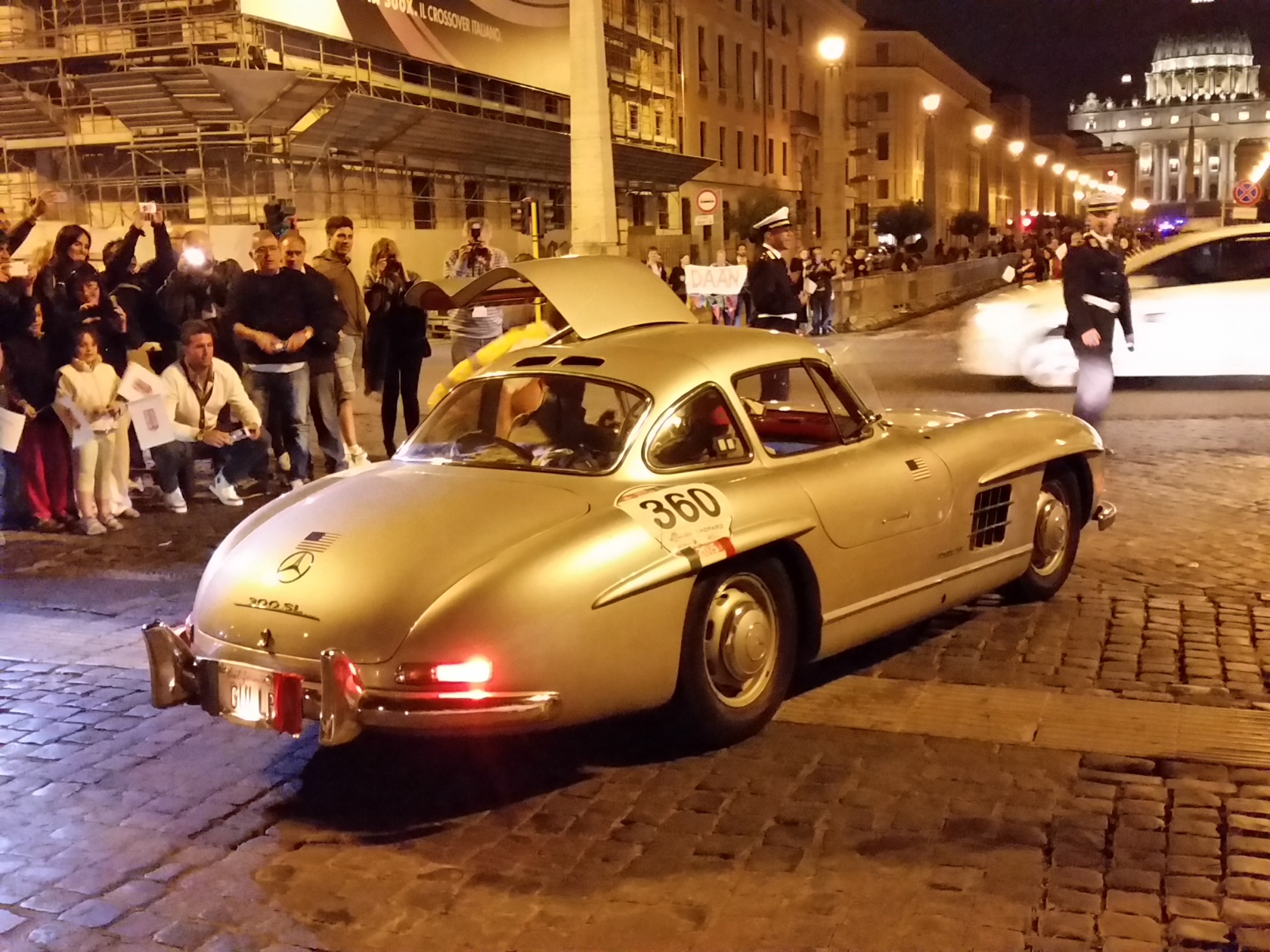 Mercedes-Benz 300 SL Coupé W 198  1955 John Karubian e Mr X