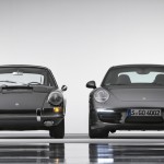 Porsche 911 Carrera 4S Coupé© und Porsche 911 2.0 Coupé© (Baujahr 1964)