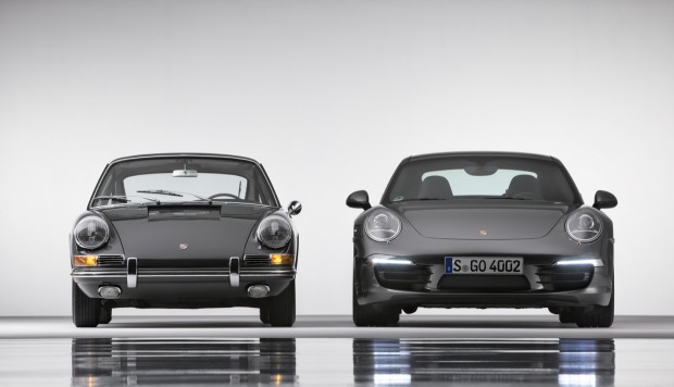 Porsche 911 Carrera 4S Coupé© und Porsche 911 2.0 Coupé© (Baujahr 1964)