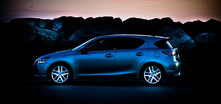 LEXUS CT200Hybrid, SET FARO ©lucaromanopix