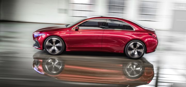 Mercedes-Benz Concept A Sedan, 2017 ; Mercedes-Benz Concept A Sedan, 2017;
